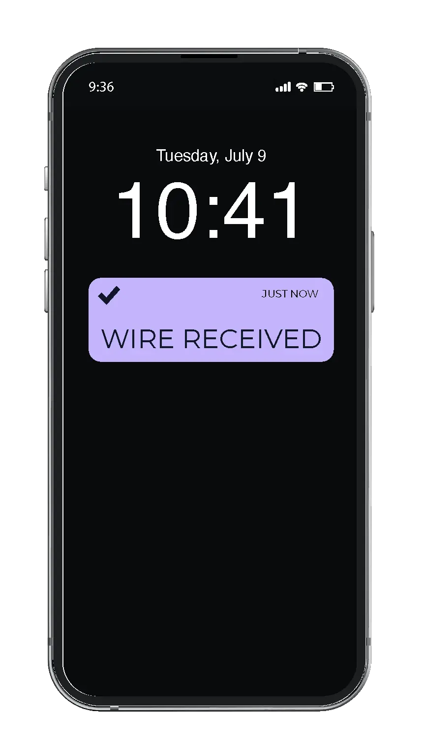 Notification that the closing has funded and the seller received their wire