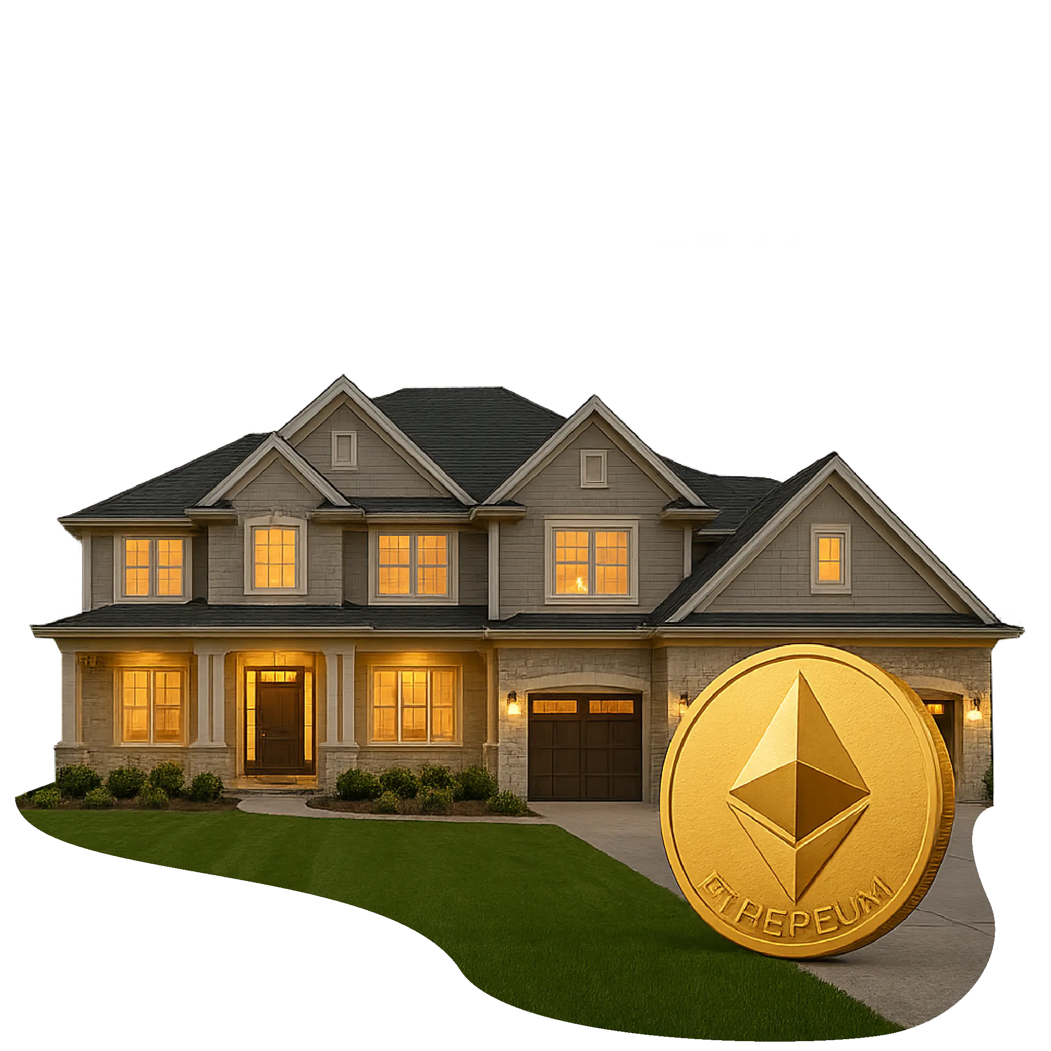 A home purchased with Ethereum